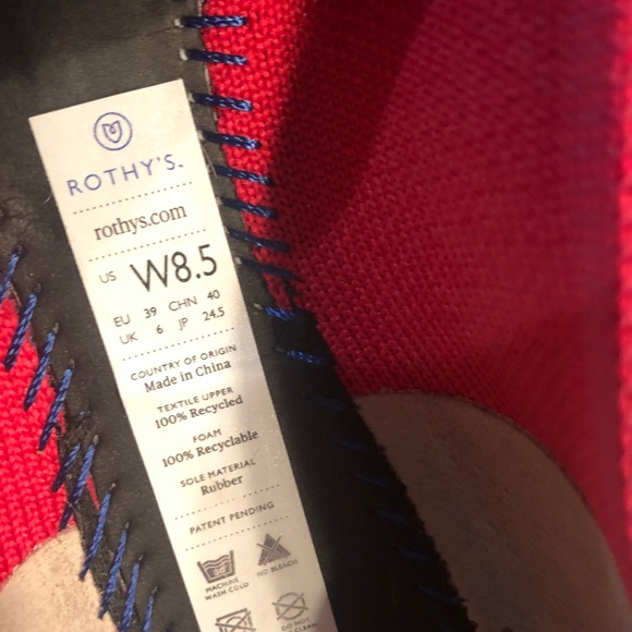 Retired Rothys Hot Pink - Picture 2 of 4